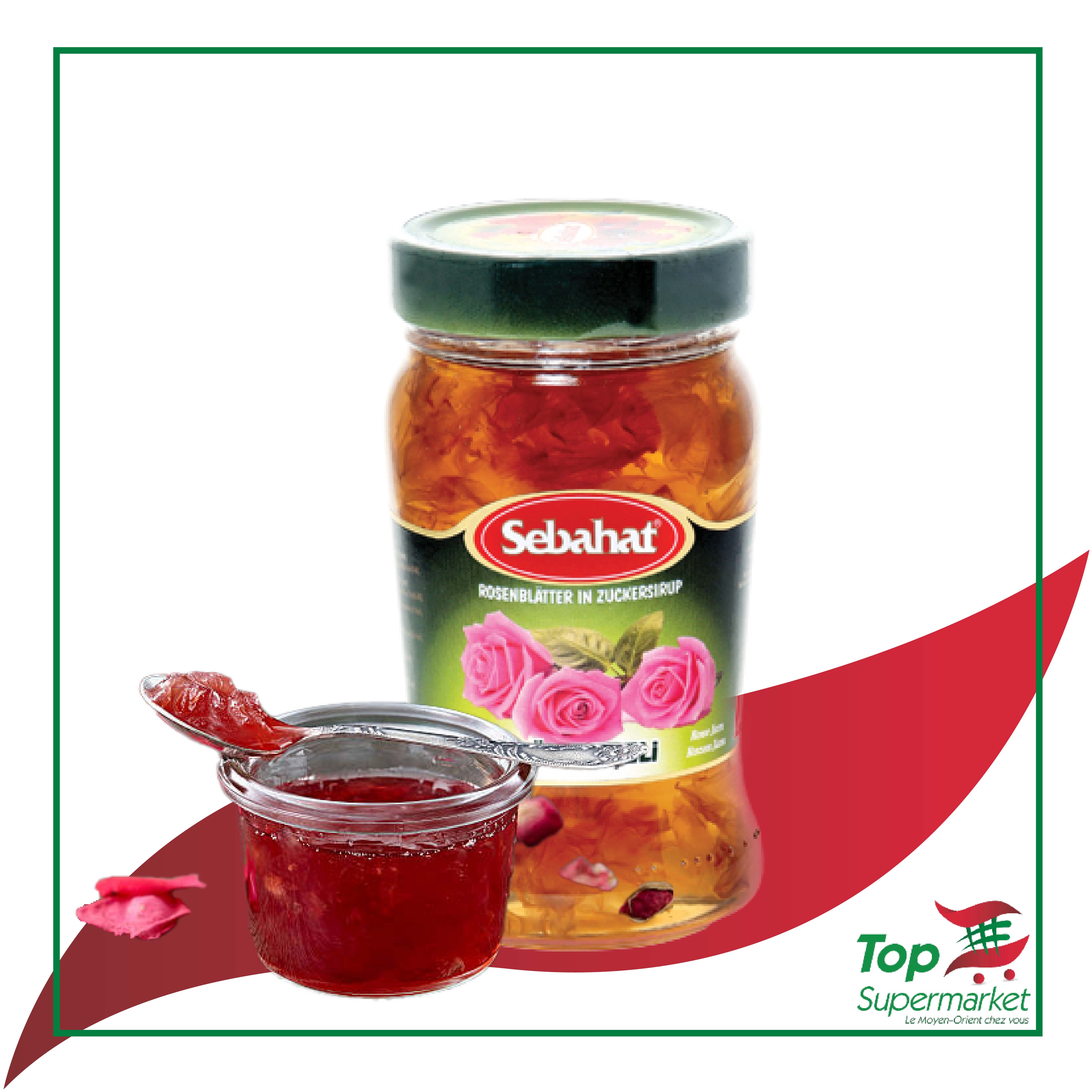 Sebahat confiture de rose 360gr